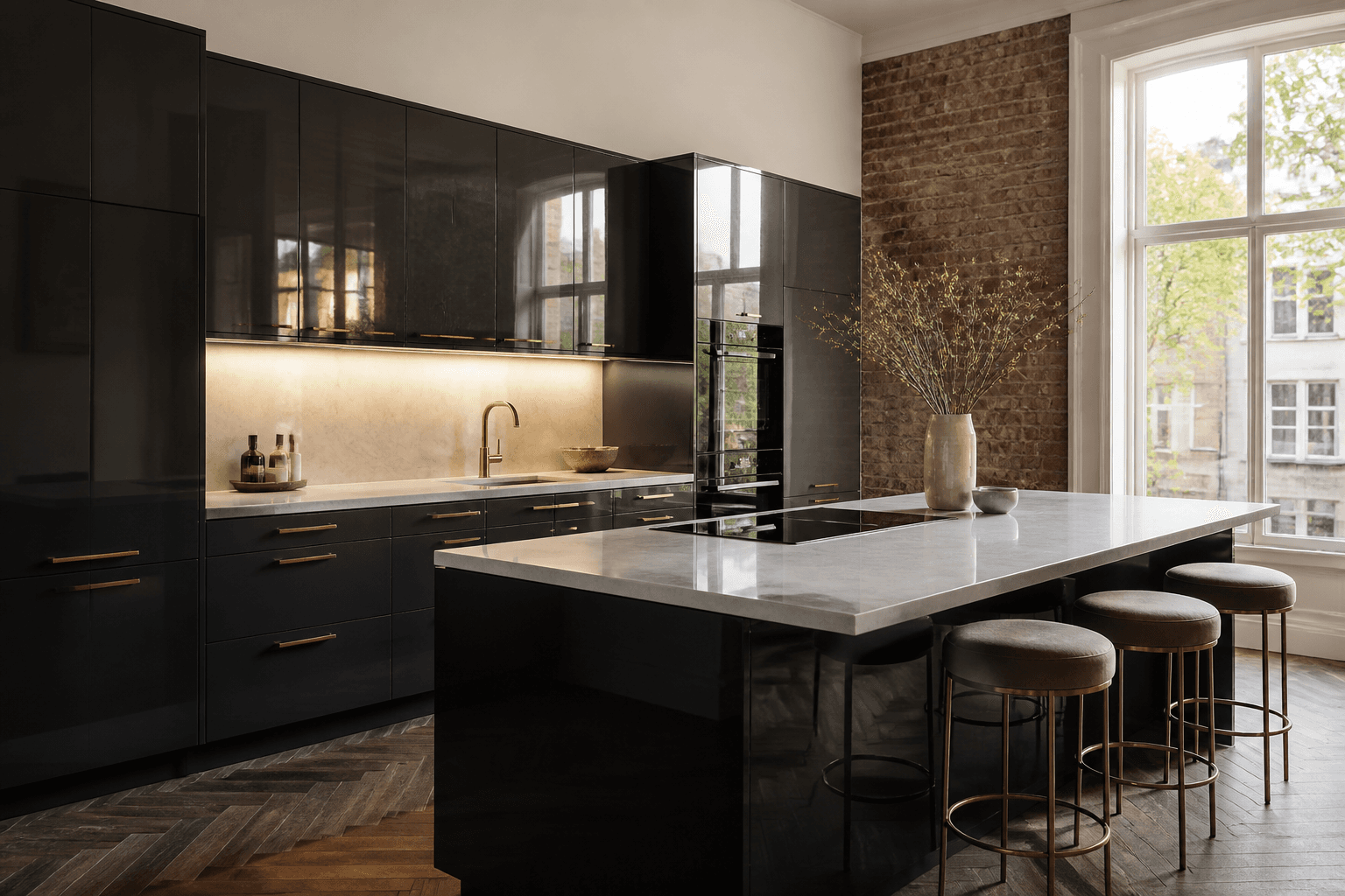 Keuken in monumentaal pand in Zutphen