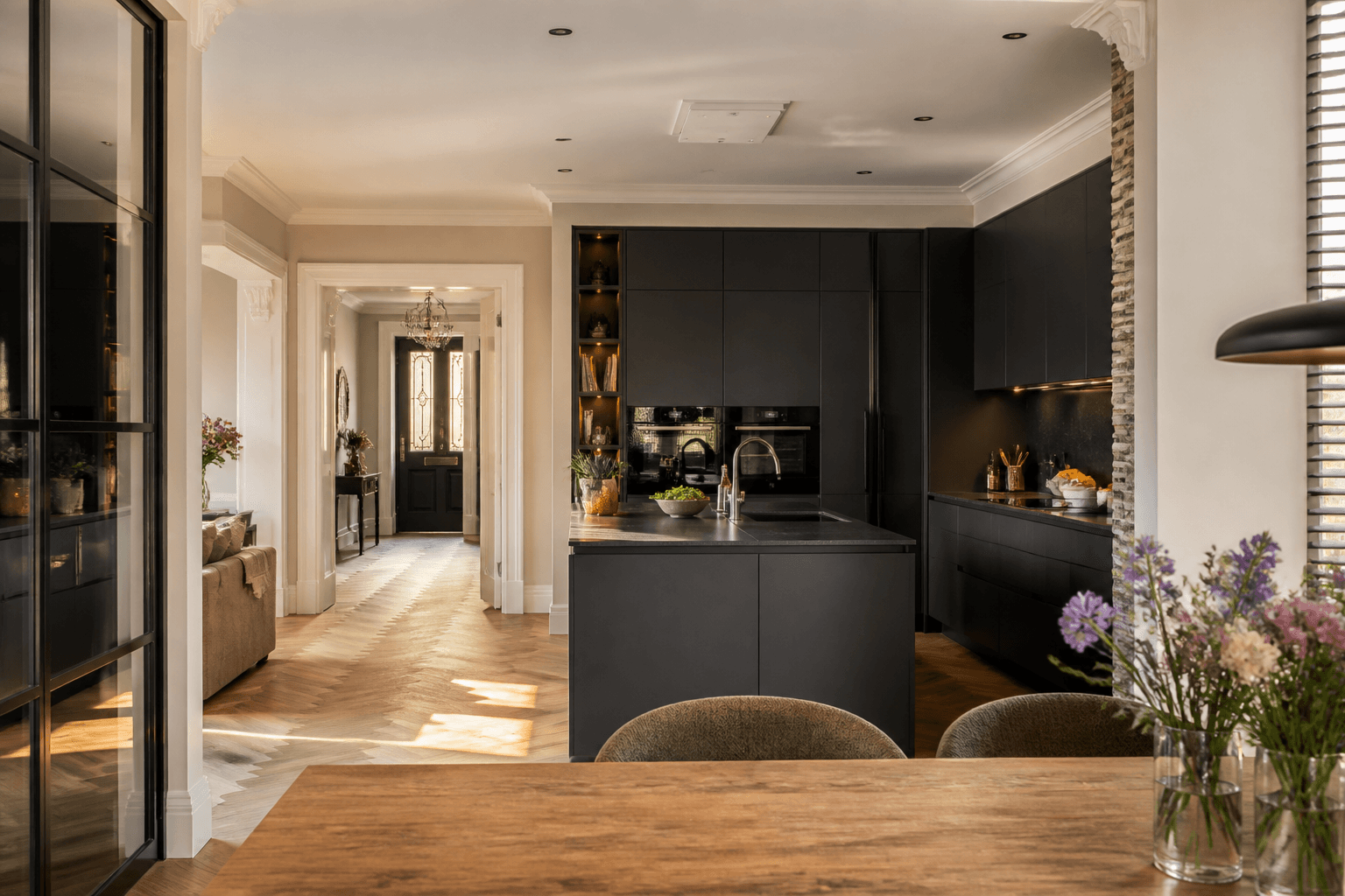 Gerealiseerde Italiaanse keuken in een Nederlandse woning
